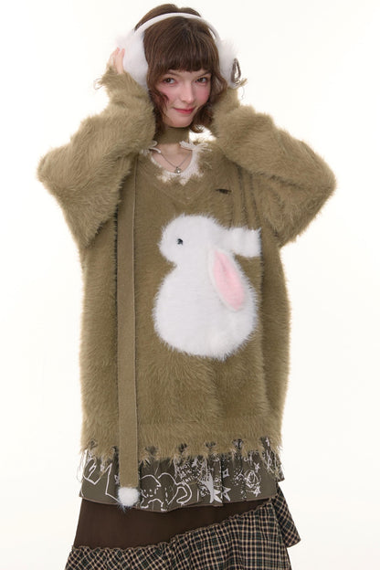 Autumn V-Neck Sweater