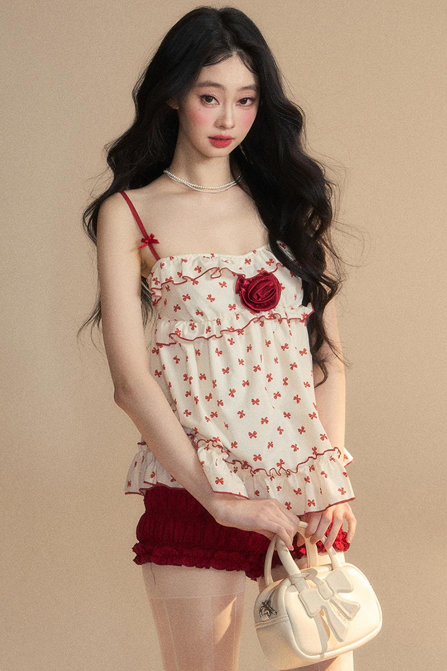 Blossom One-Shoulder Blouse
