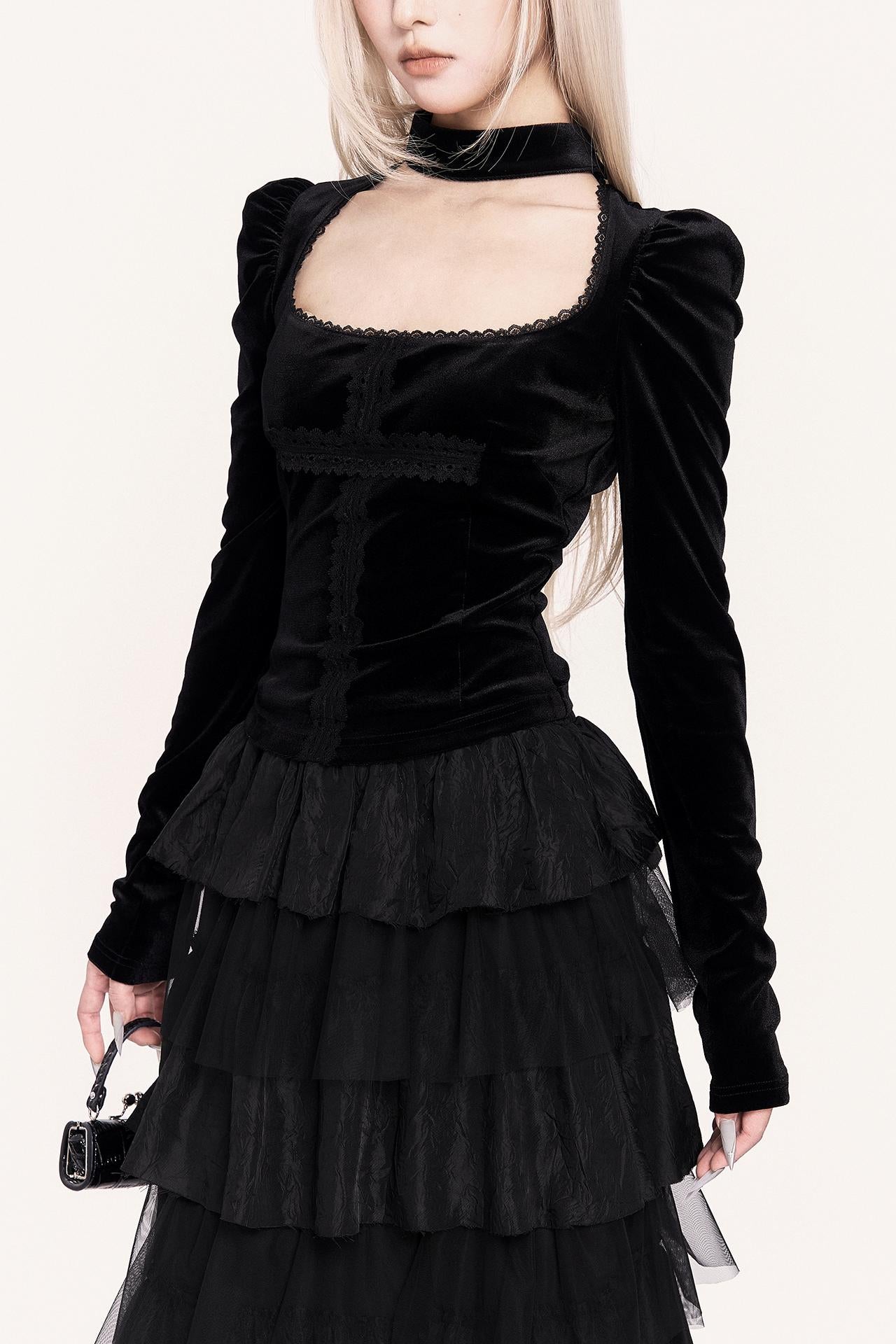 Chasing Light Mesh Cake Skirt