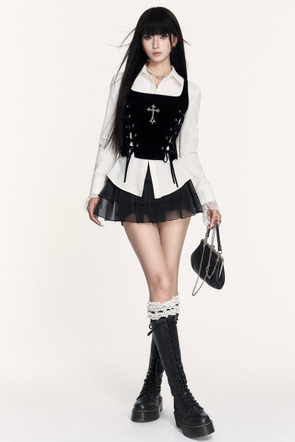 College Waist Slimming Shirt