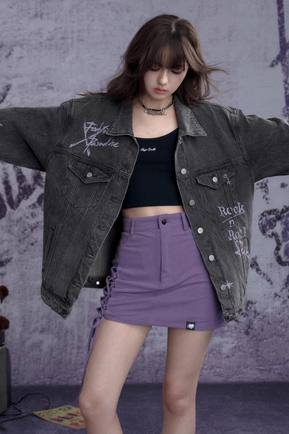 Street Art Denim Jacket