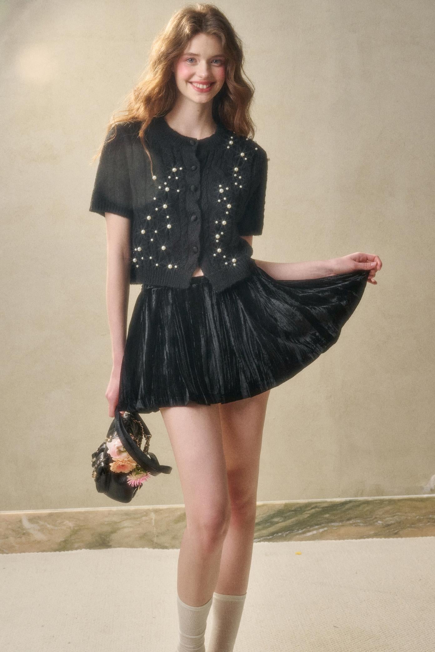 Little Amber Sparkle Skirt