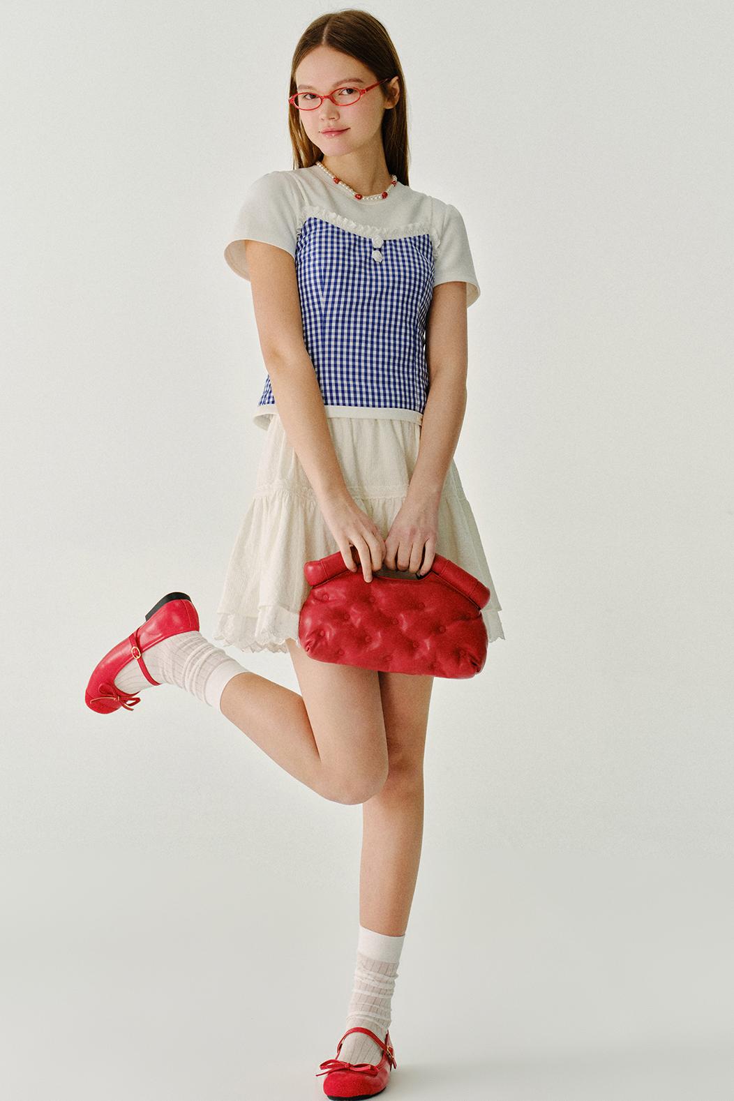 봄 레이스 캐미솔 탑 