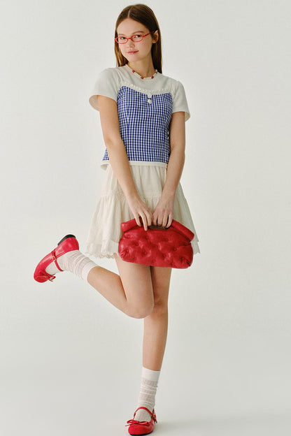 봄 레이스 캐미솔 탑 