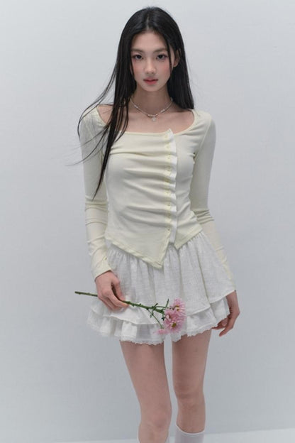 Light Yellow Layer Top