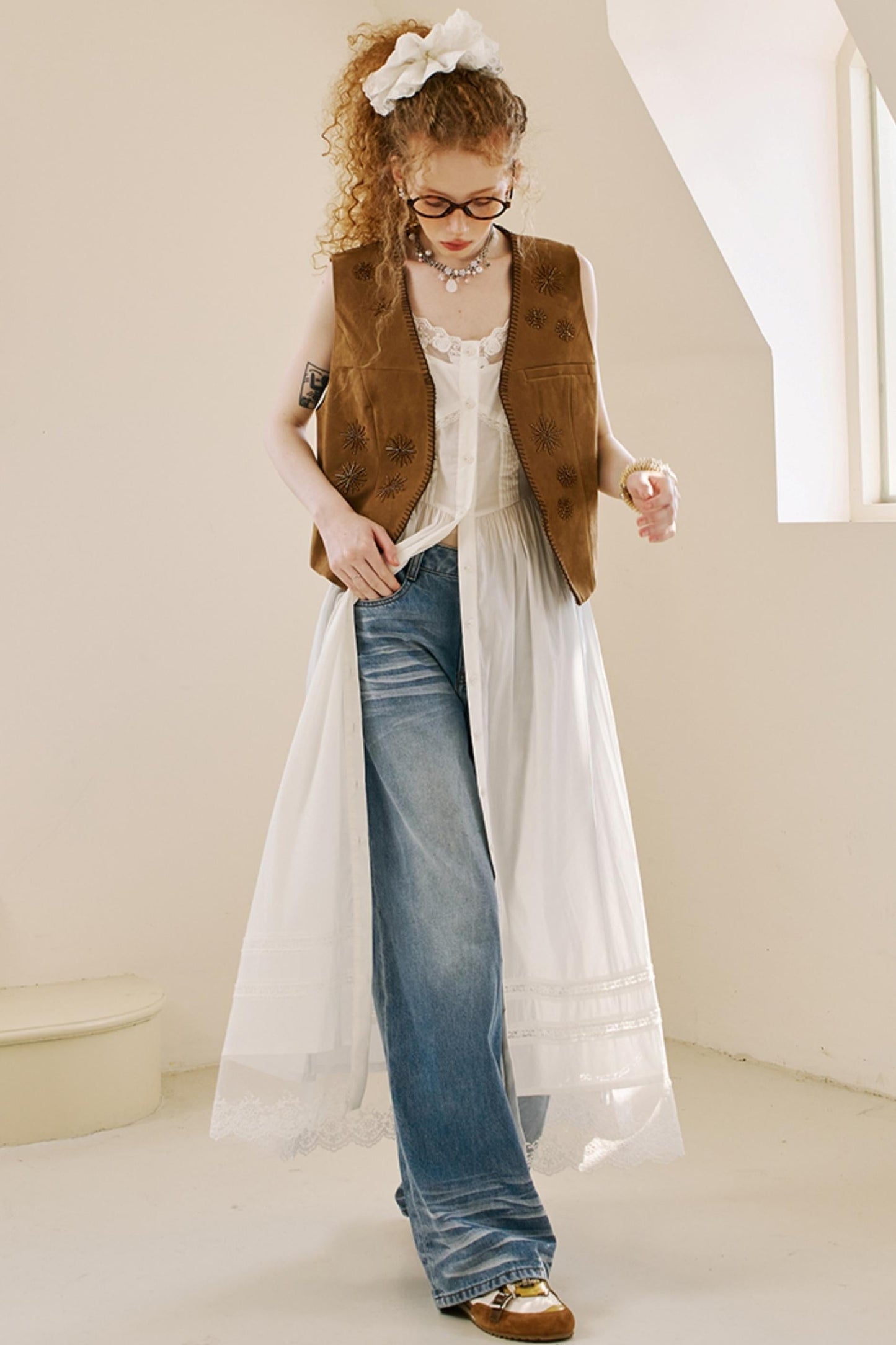 Elegant Lace Maxi Dress