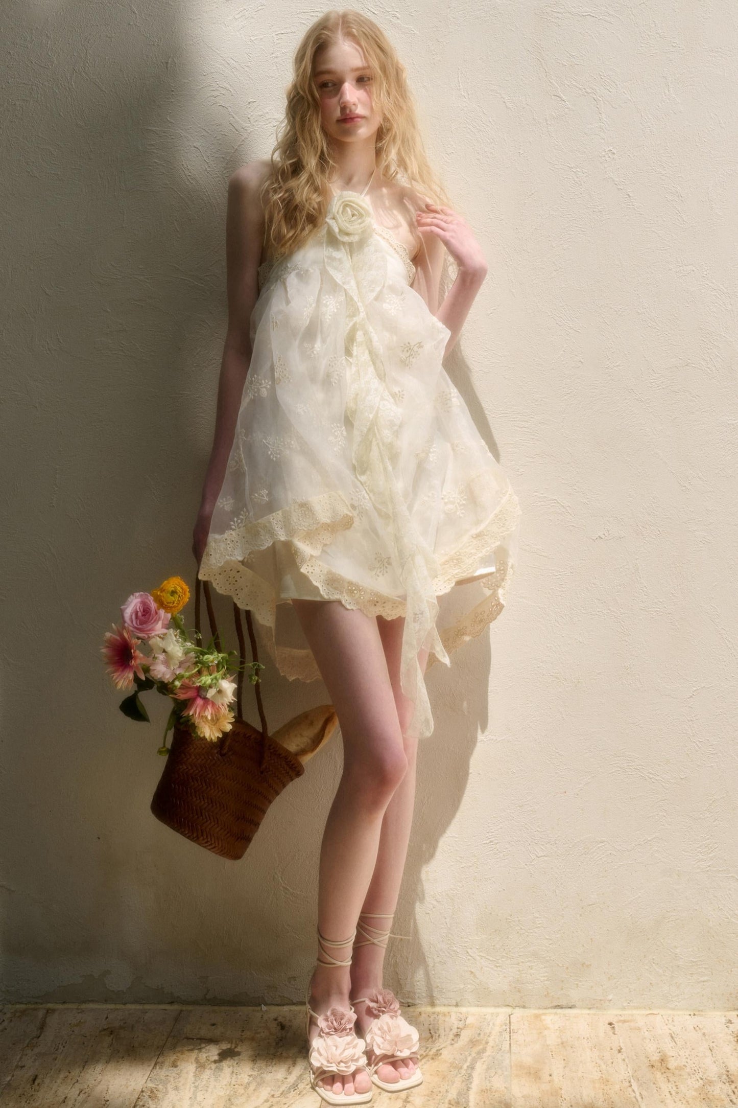 Fairy Breeze Halter Dress