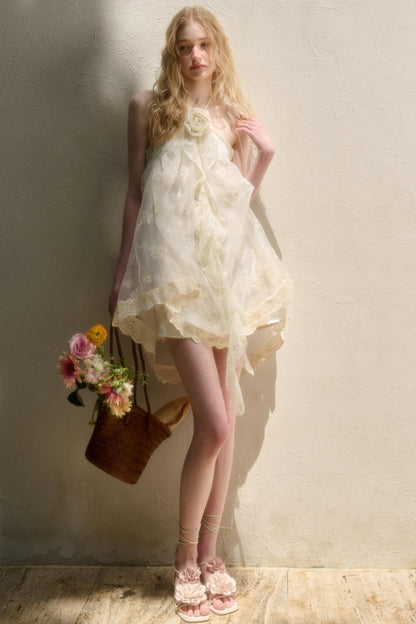 Fairy Breeze Halter Dress