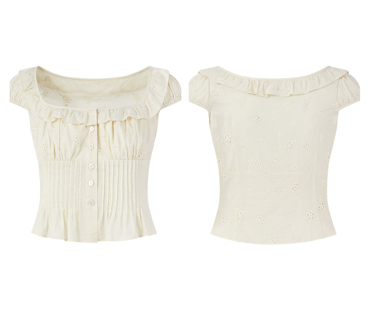 Ruffled Waist Skirt Set-Up