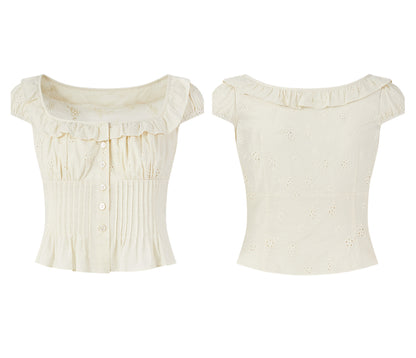 Ruffled Waist Skirt Set-Up