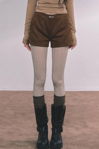 Golden Suede Womens Autumn Jacket Set-Up