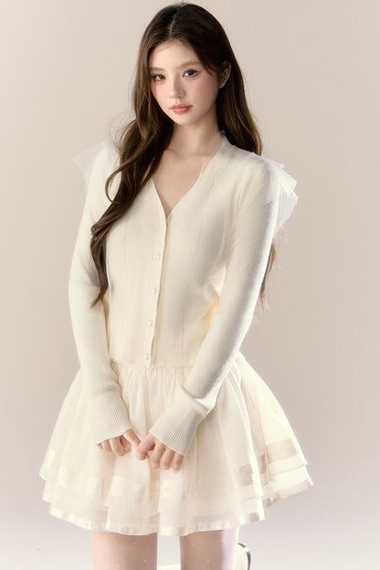 Swan Lake Knitted Cardigan