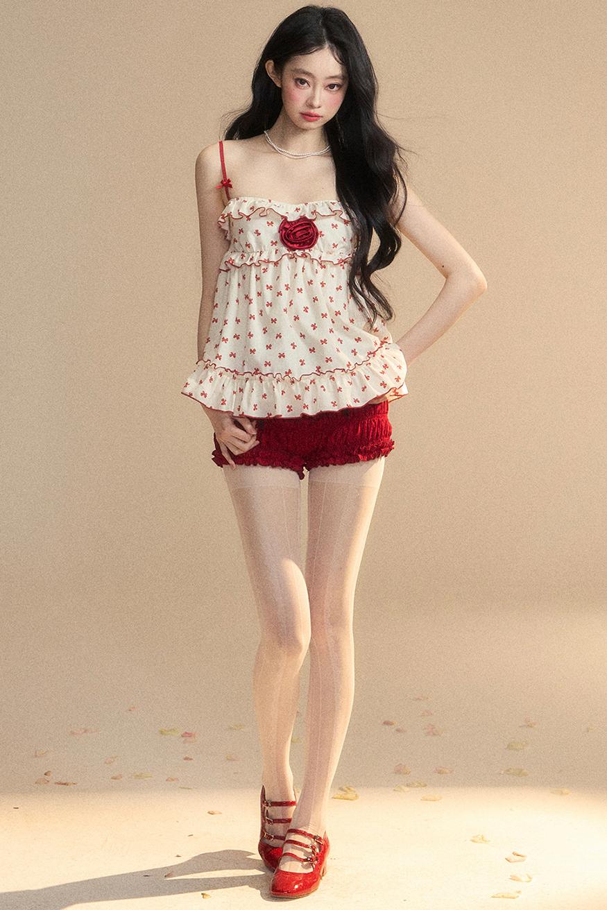 Blossom One-Shoulder Blouse