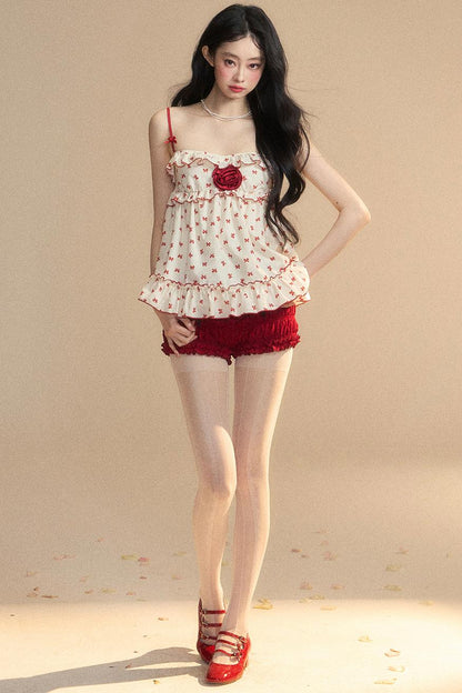 Blossom One-Shoulder Blouse