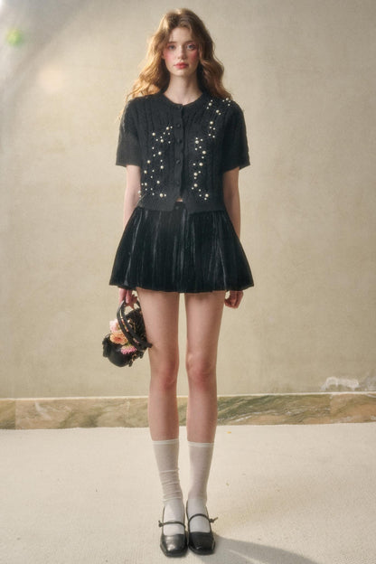 Little Amber Sparkle Skirt