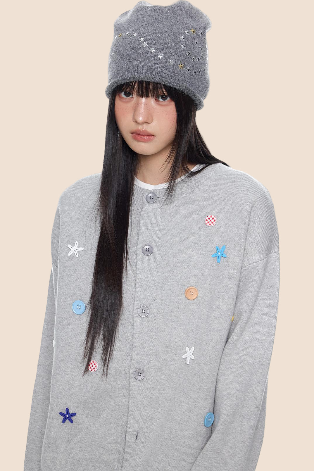 Knitted Cardigan Sweater