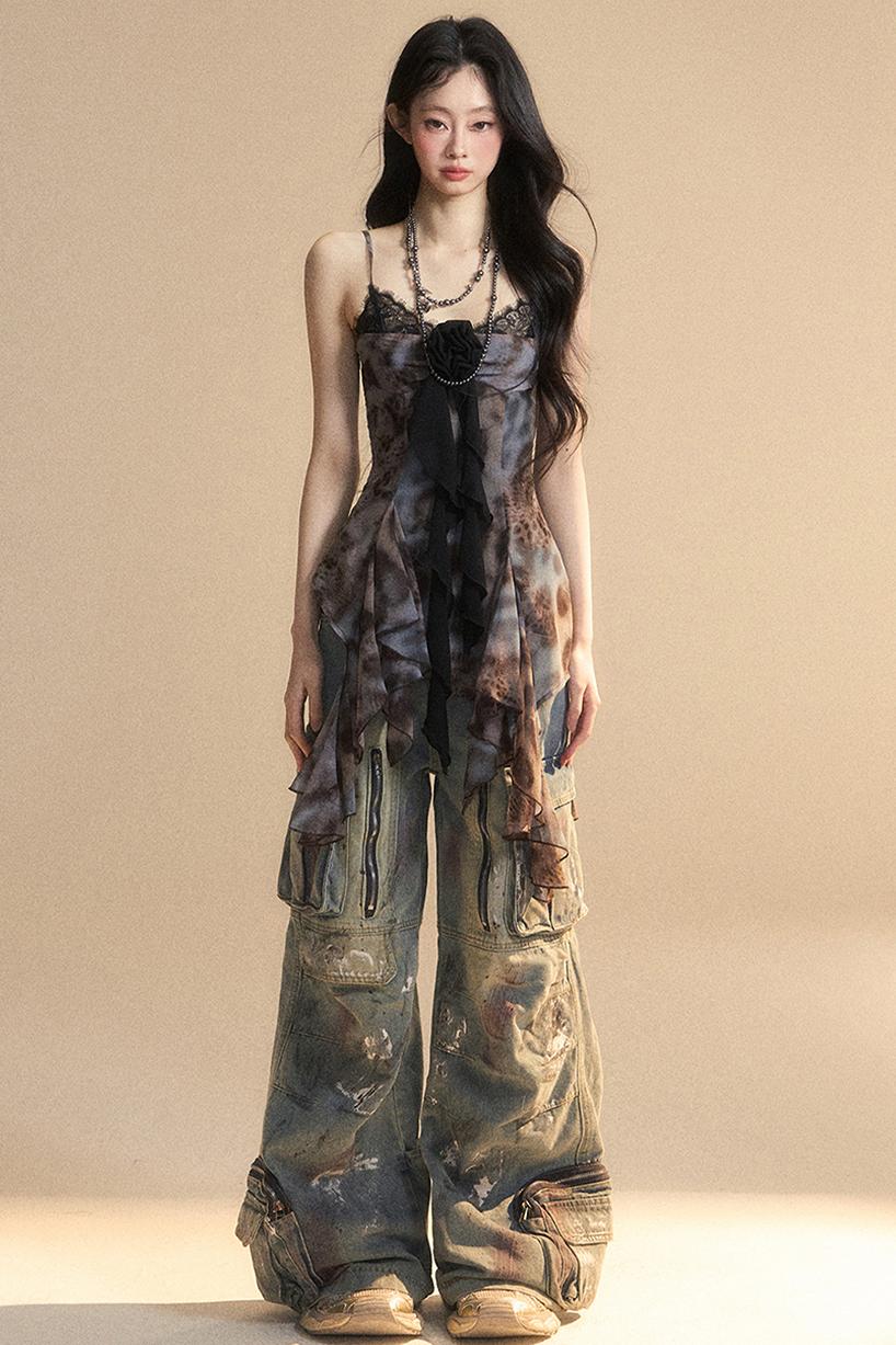 Chic Wide-Leg Work Trousers