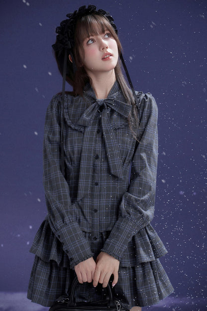 Twilight Plaid Dress