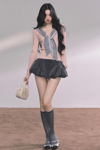 Slimming Pink Knitted Top