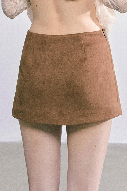 Autumn Woolen Suit Skirt Set-Up