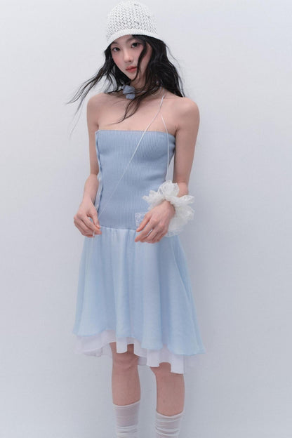 Moon Fall Bandeau Kleid 