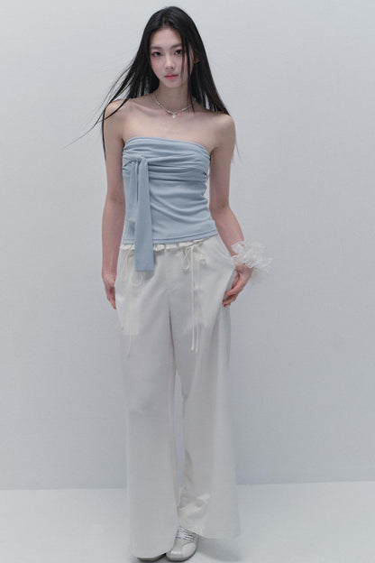 Seaside Bandeau Cropped Top