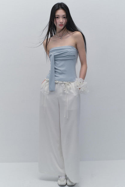 Relaxed Fit Mop Pants