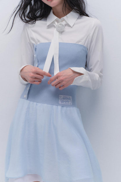 Moon Fall Bandeau Kleid 