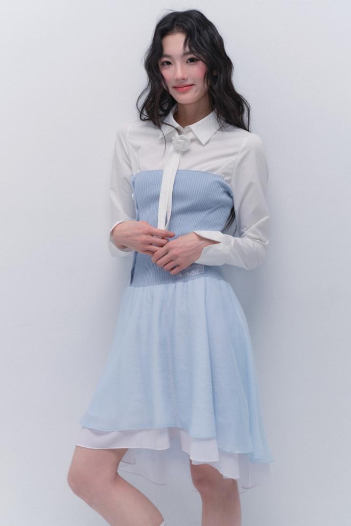 Moon Fall Bandeau Kleid 