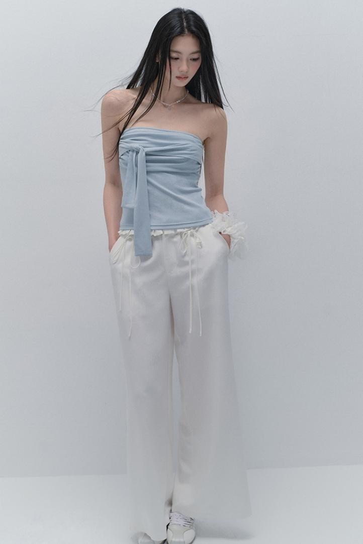 Relaxed Fit Mop Pants