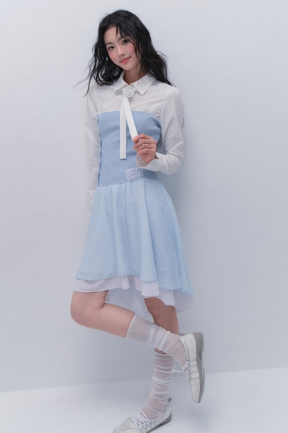 Moon Fall Bandeau Kleid 