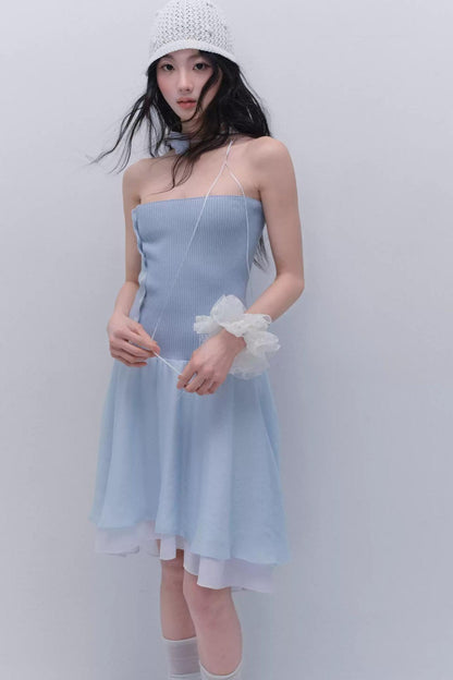 Moon Fall Bandeau Kleid 