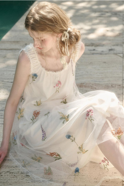 Galaxy Dandelion Halter Dress