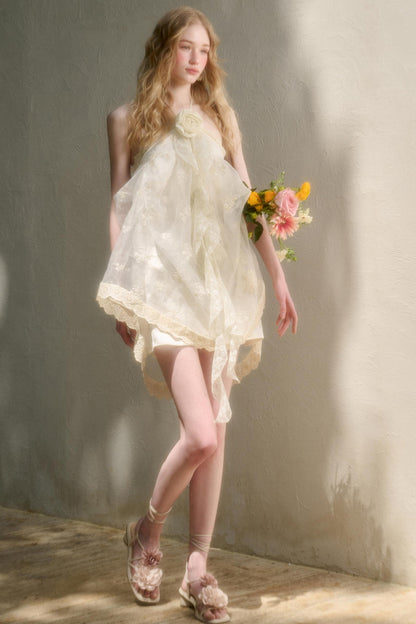 Fairy Breeze Halter Dress