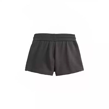 White High-Waist Hot Pants