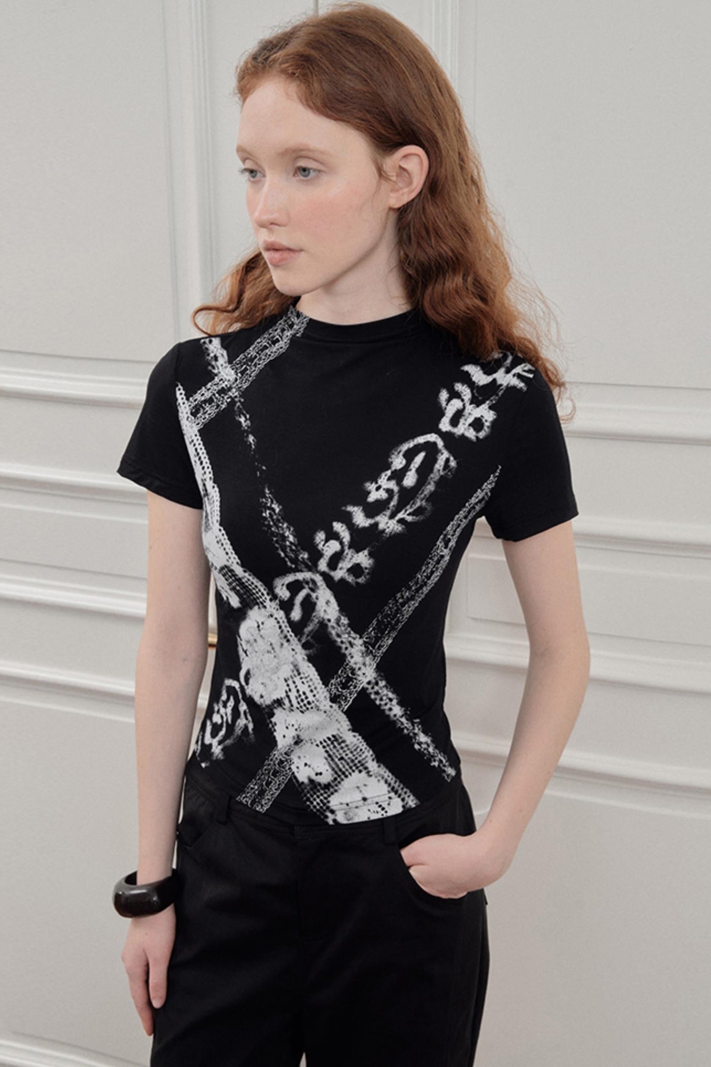 Blossom Silk Lace Tee