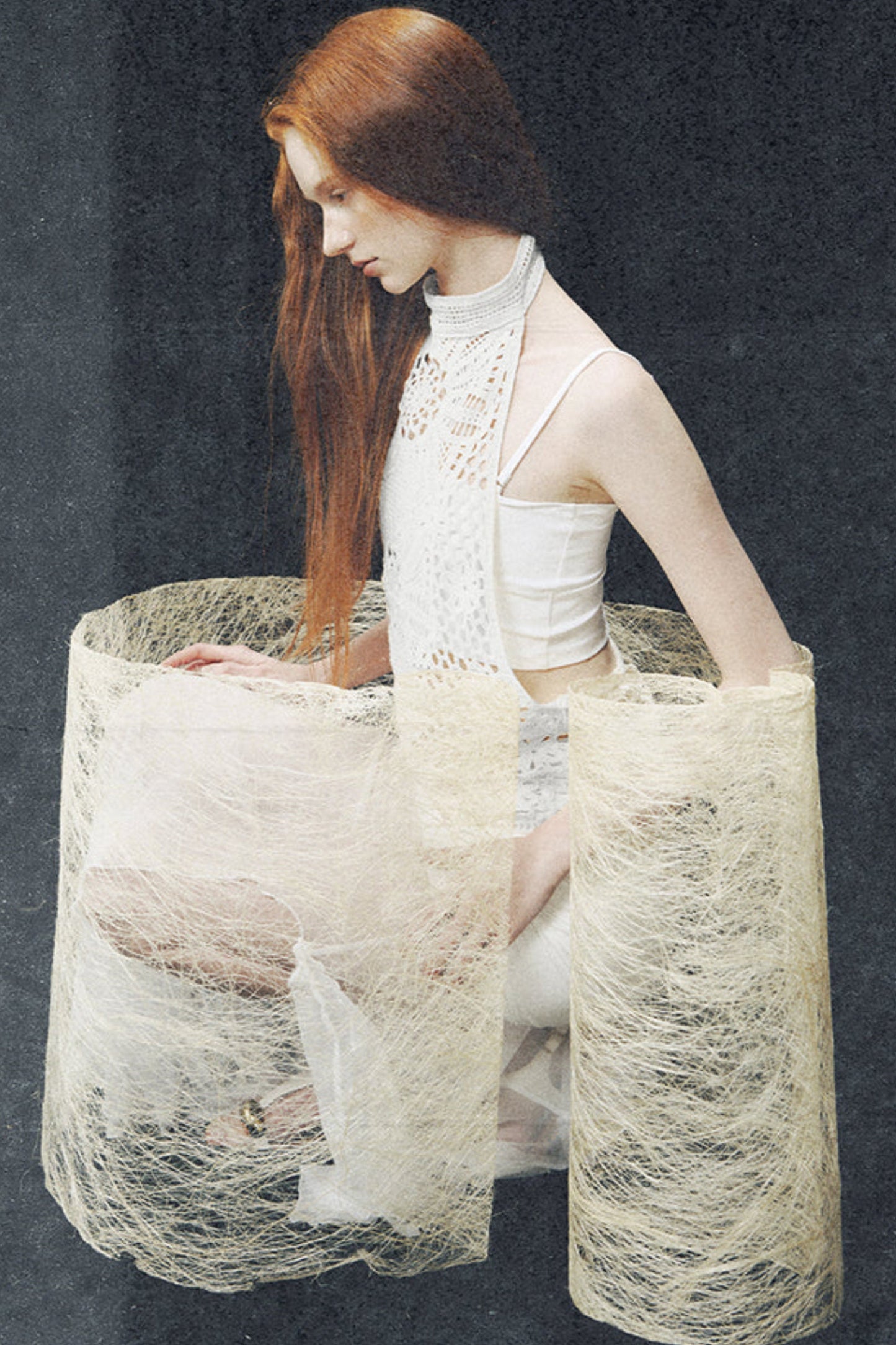 Hollow Knit Tank Top