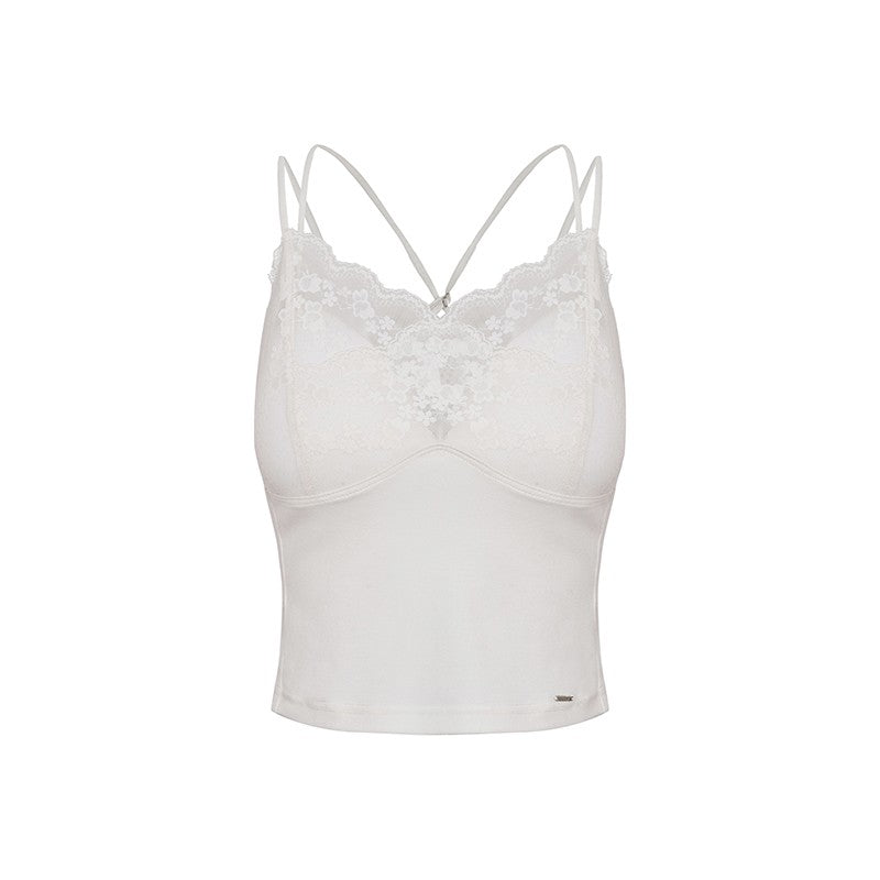 Blue Ocean Linen Cotton V-Neck Stitched Shorts Set-Up