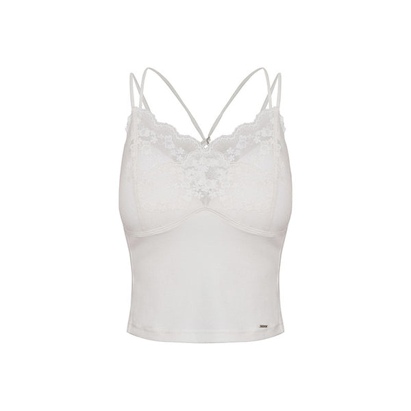 Blue Ocean Linen Cotton V-Neck Stitched Shorts Set-Up