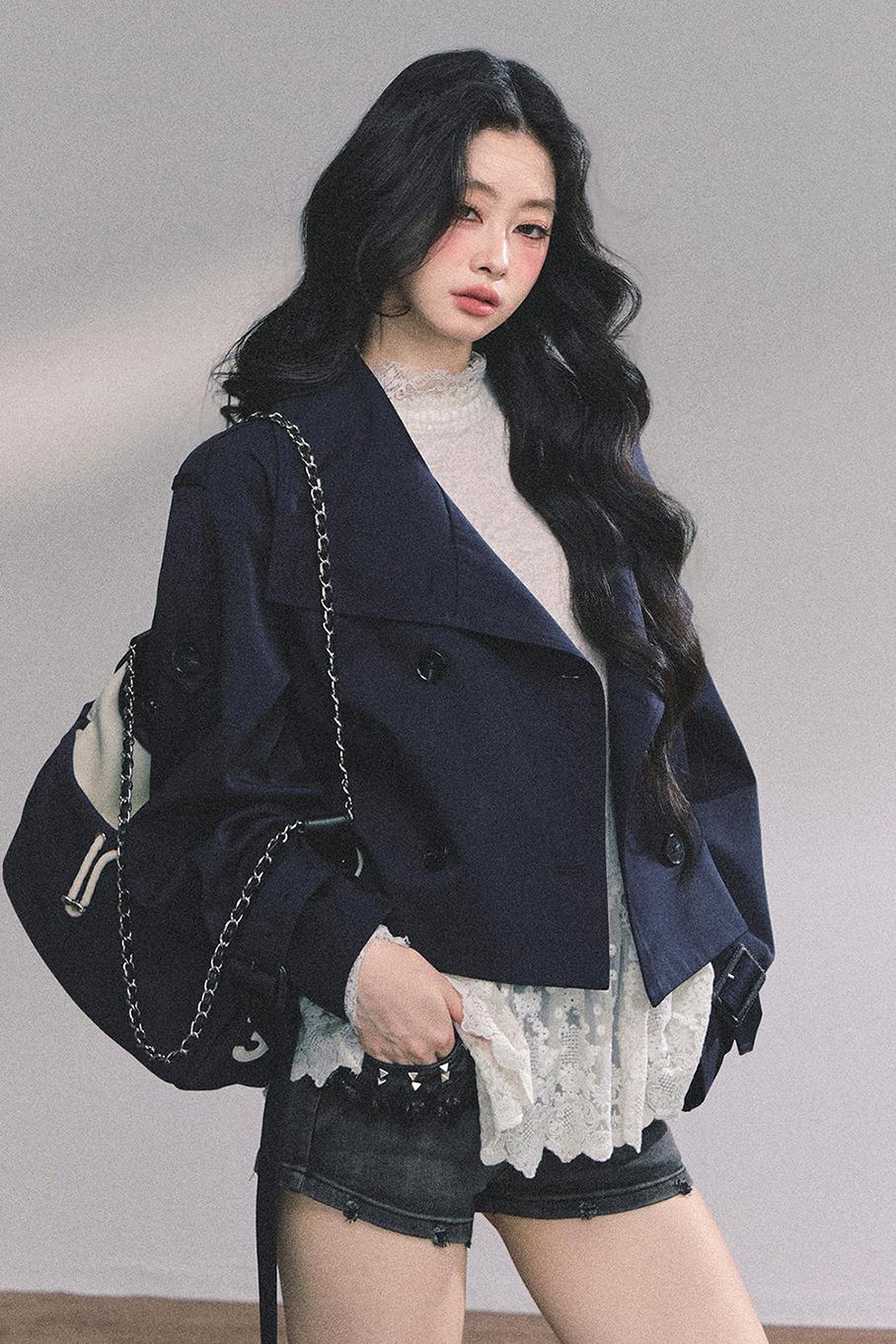 Lucerne Slimming Trench Coat