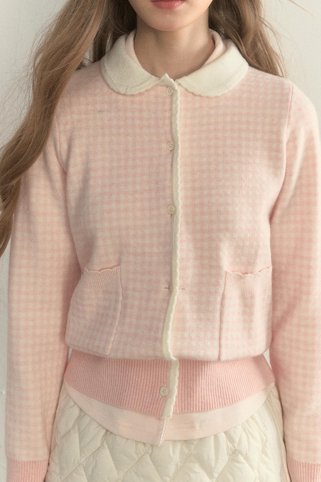 Gentle Pink Knitted Sweater