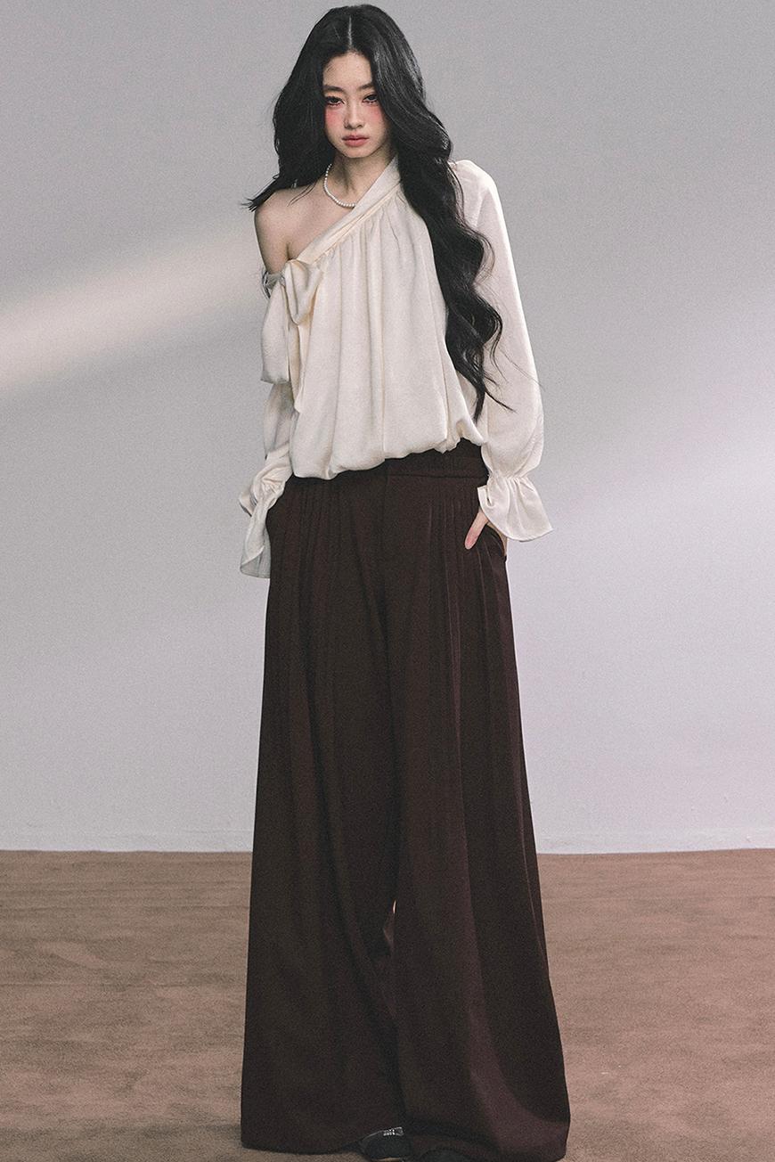 French Bow Plaid Shirt