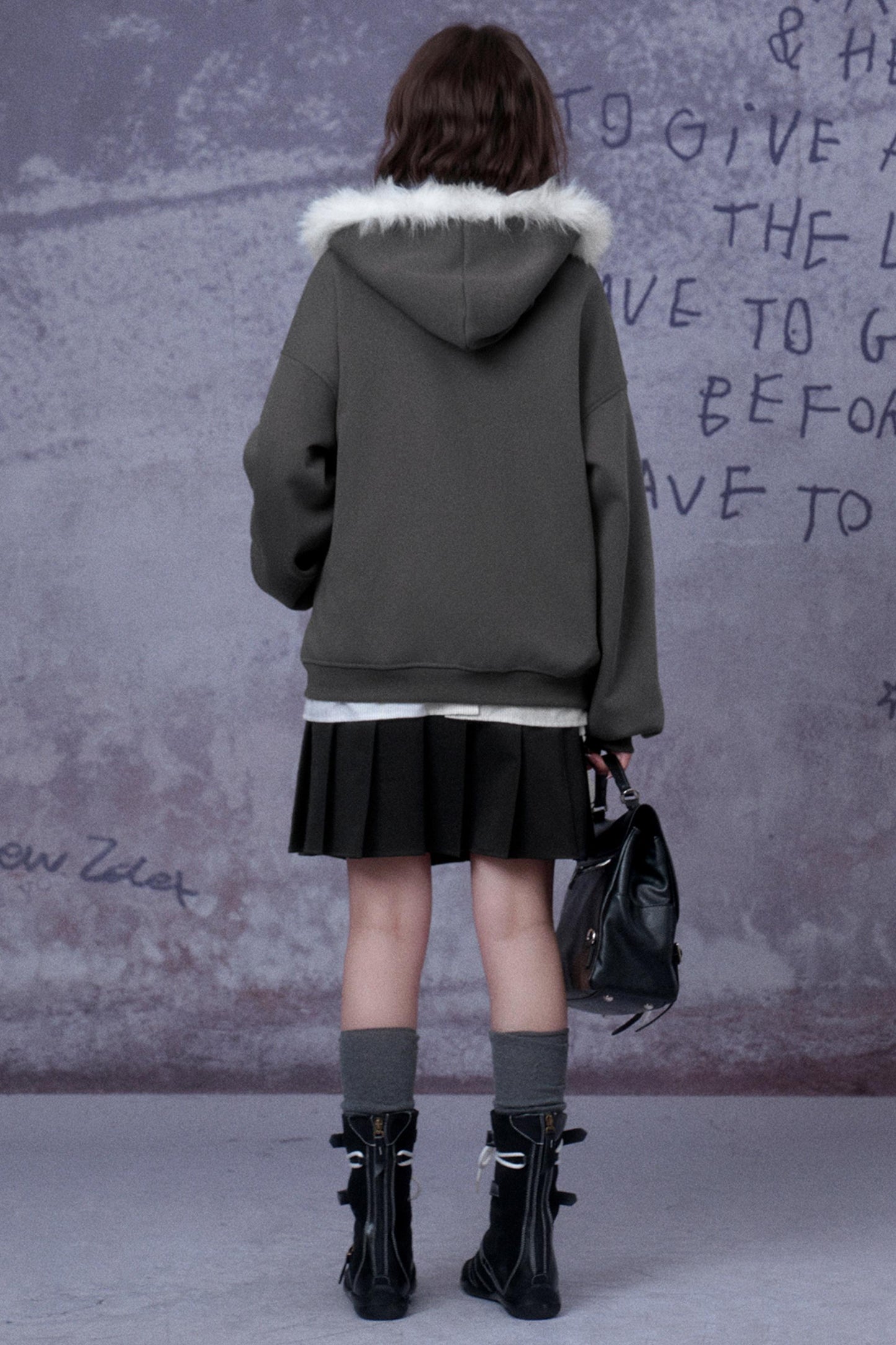 Angel Manga Print Fleece Jacket