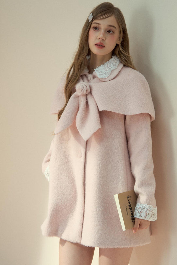 Eldest Lady Pink Winter Coat