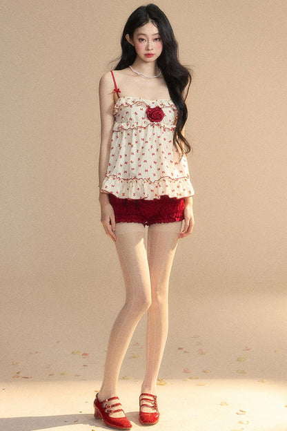 Blossom One-Shoulder Blouse