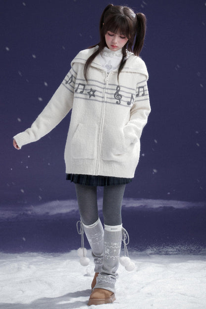 Romantic Green Pleated Skirt