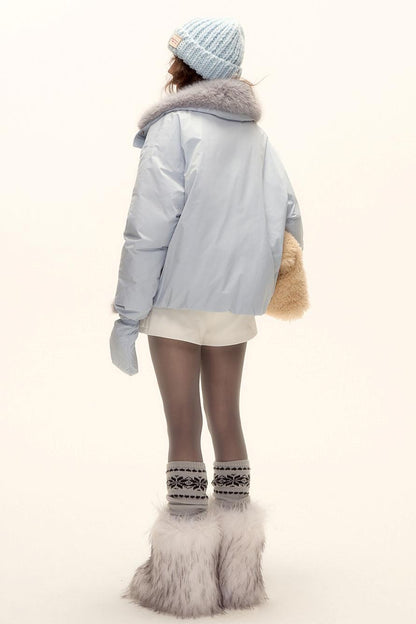 Asgony Versatile Chunky Knit Wool Hat