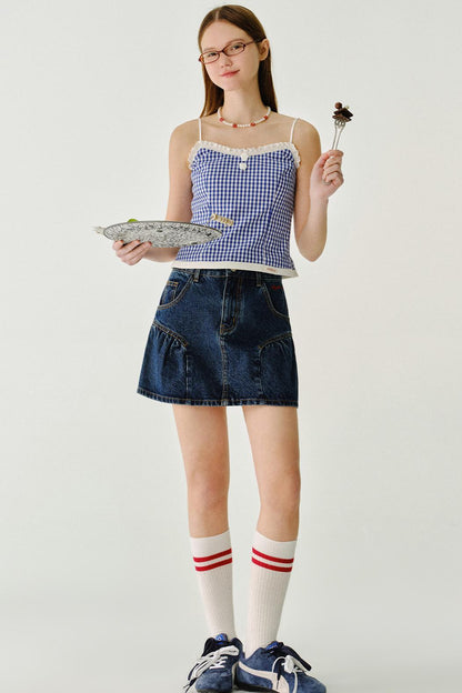 봄 레이스 캐미솔 탑 