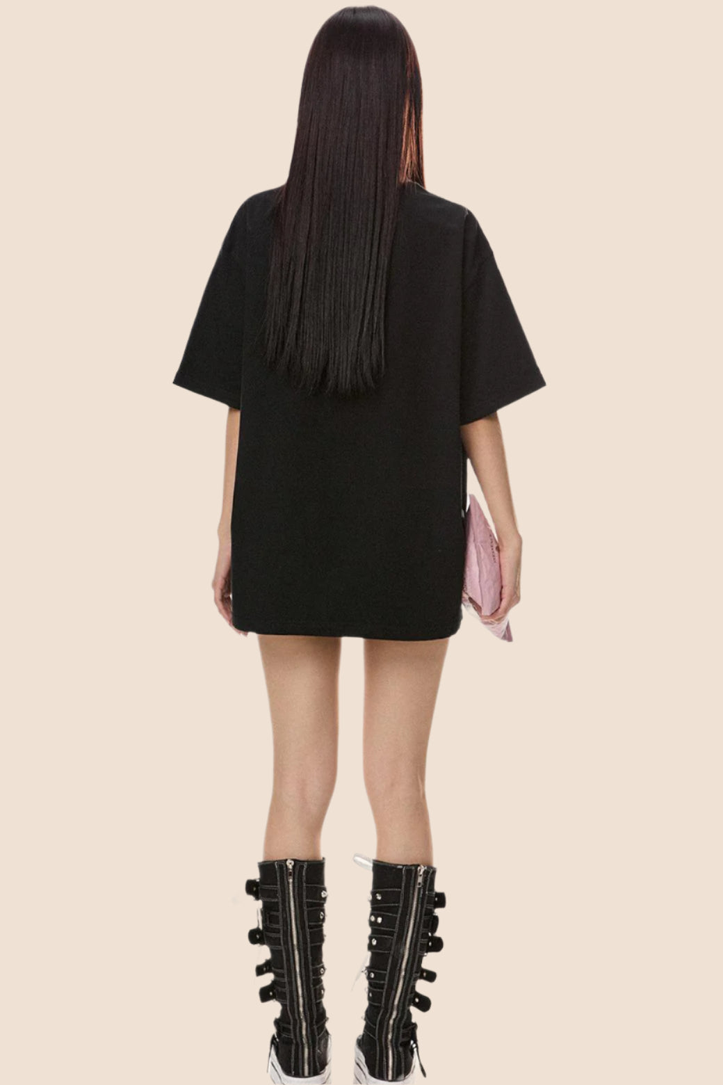 Dalmatian Print Crew Neck T-Shirt