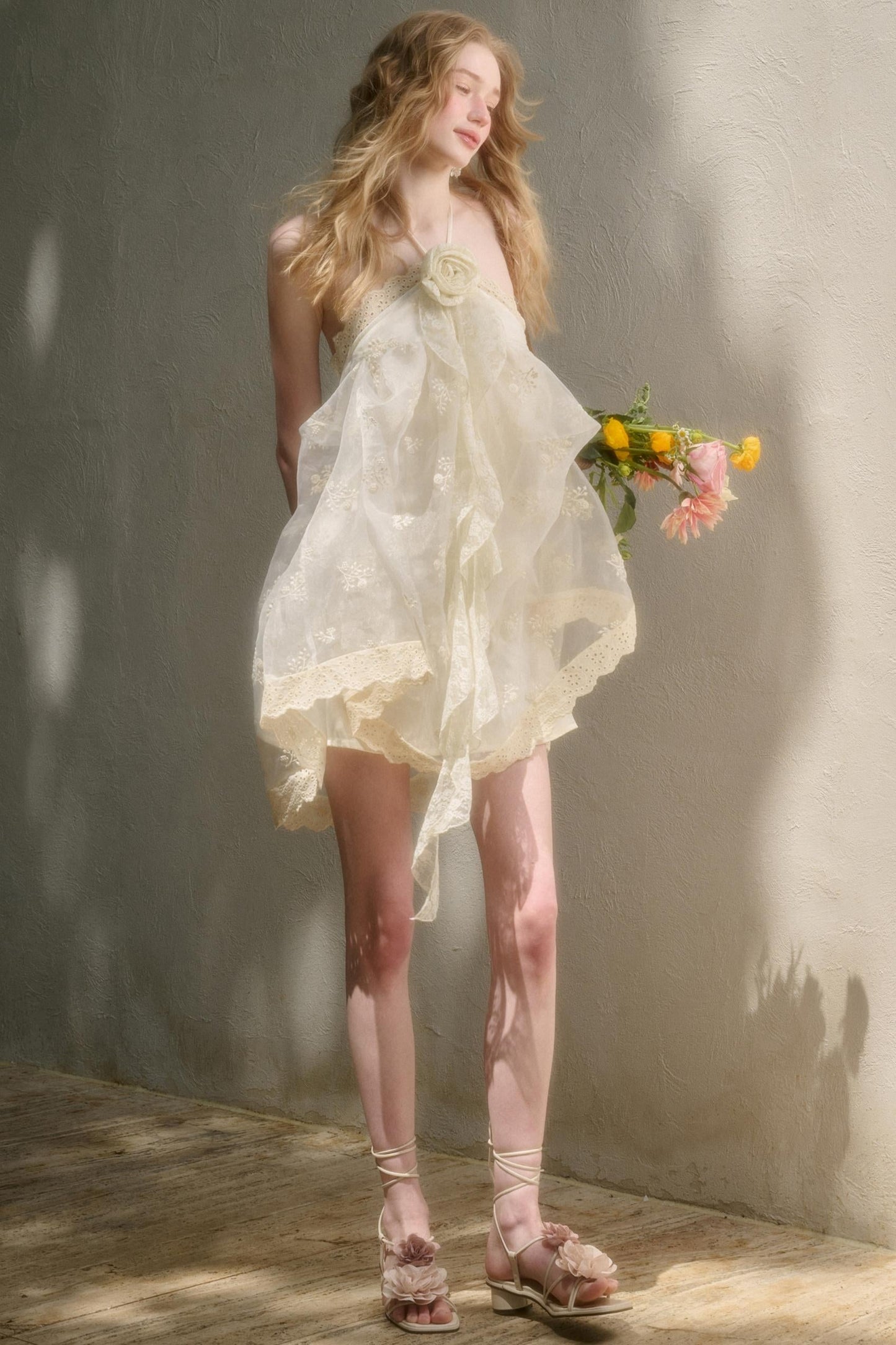 Fairy Breeze Halter Dress